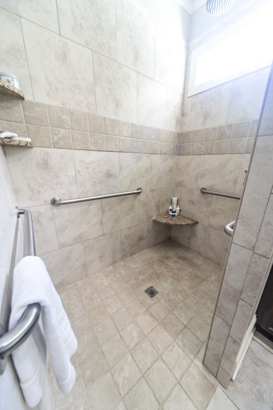Shower with Built-in Niche